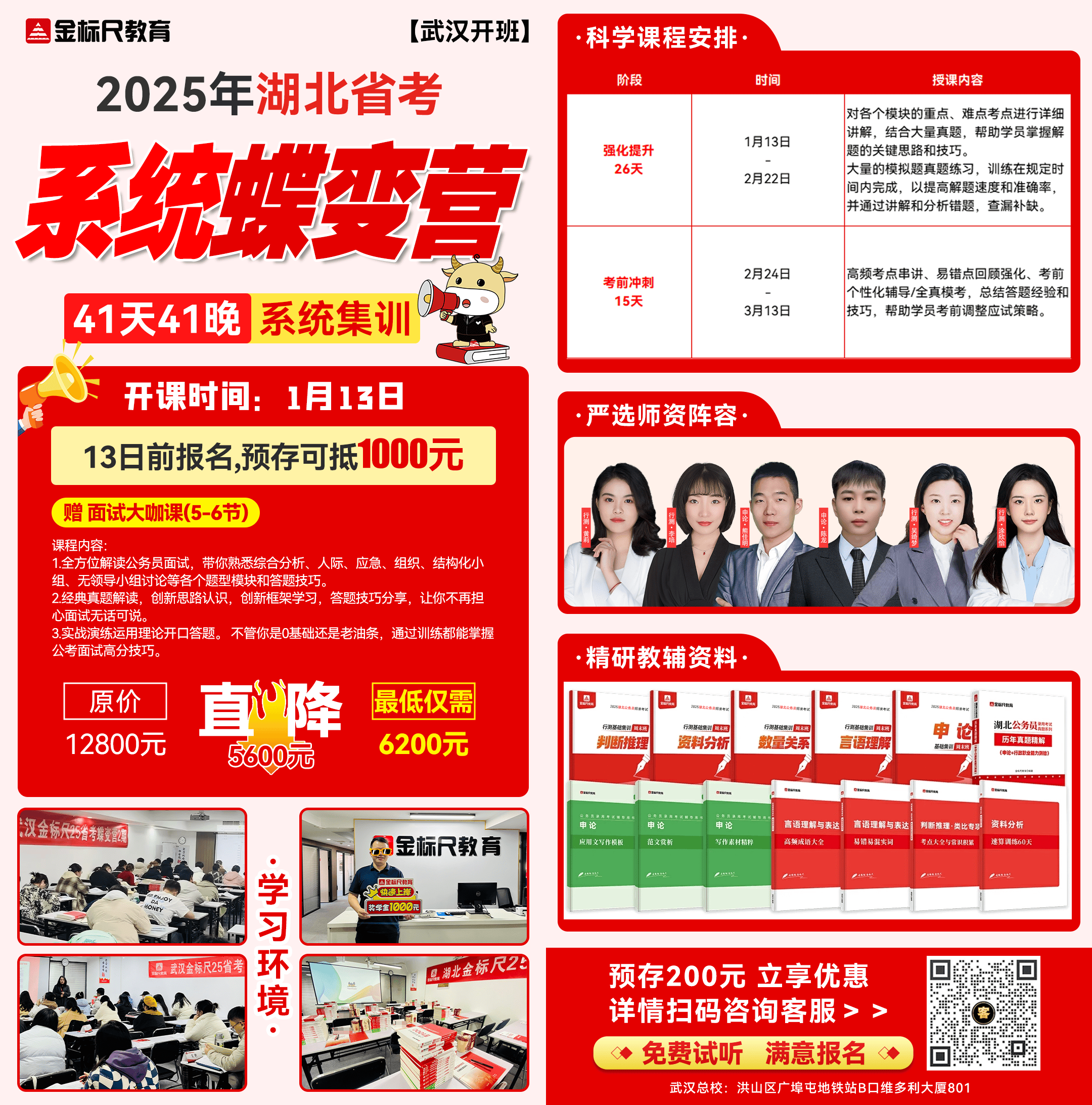 【报名人数】2025年湖北省省市县乡考试录用公务员笔试报名人数统计表(1月11)